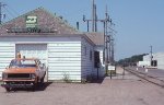 Great Northern depot - Spring Park MN - Lake Minnetonka - later BN 1974